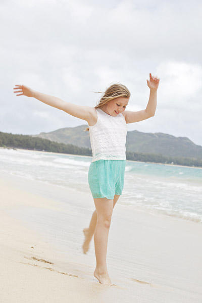150 Oahu Hawaii childrens' beach photography