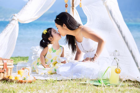 41 Oahu Hawaii mother and daughter photography