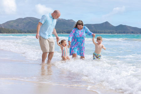 4 Oahu Hawaii family and childrens' beach photography
