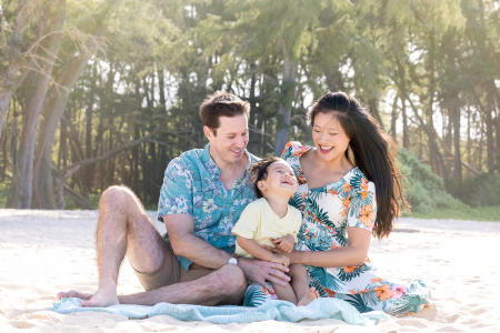 18 Oahu Hawaii family and childrens' beach photography