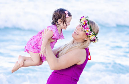 20 Oahu Hawaii family and childrens' beach photography