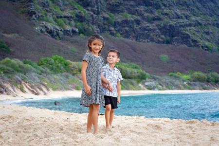 30 Oahu Hawaii family and childrens' beach photography
